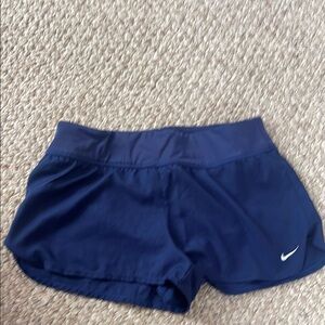 Nike Women's Navy Blue Shorts